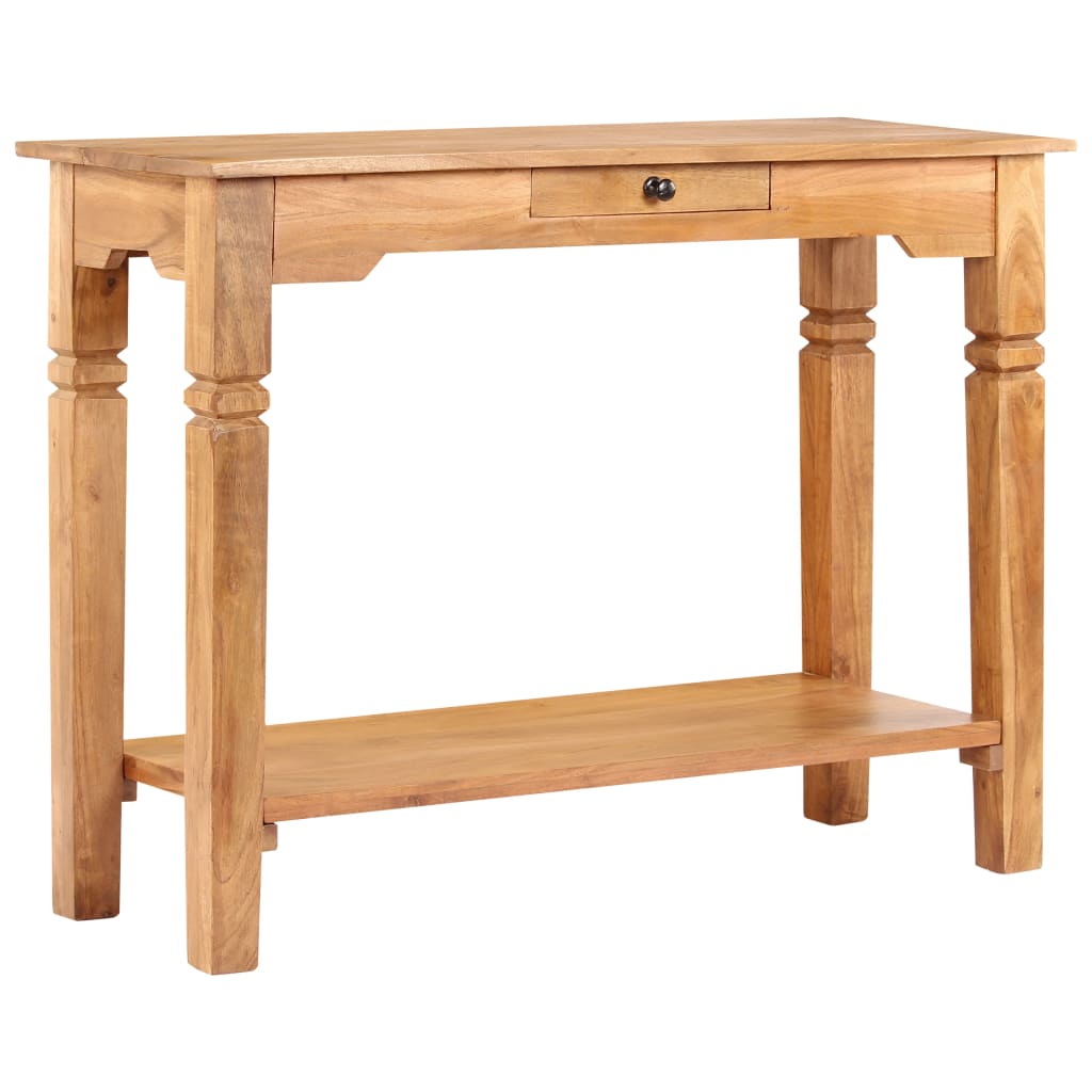 Console Table 100X40X76 Cm Solid Acacia Wood