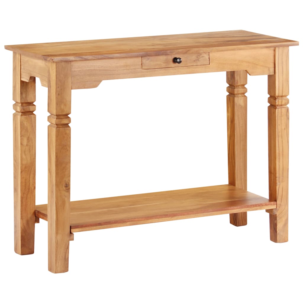 Console Table 100X40X76 Cm Solid Acacia Wood