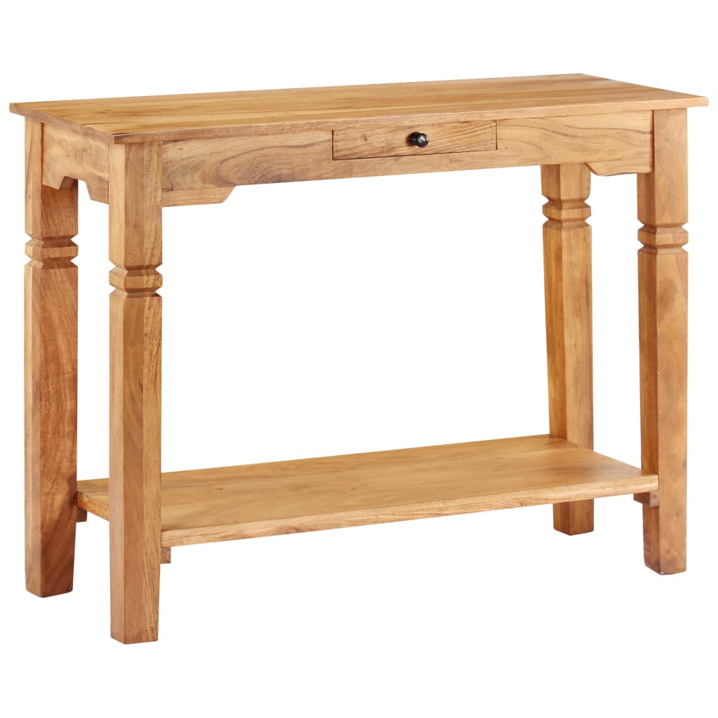 Console Table 100X40X76 Cm Solid Acacia Wood