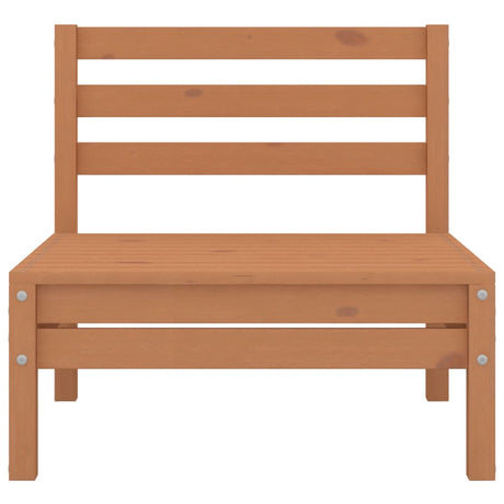 6 Piece Garden Lounge Set Solid Pinewood