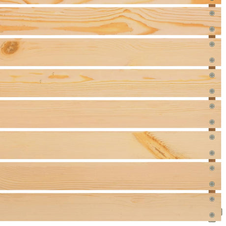 6 Piece Garden Lounge Set Solid Pinewood