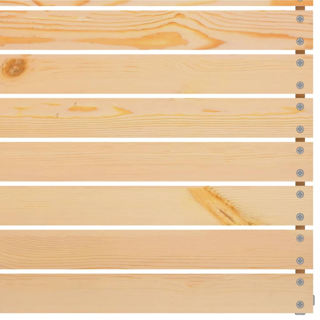 8 Piece Garden Lounge Set Solid Pinewood