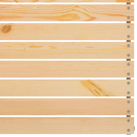 8 Piece Garden Lounge Set Solid Pinewood