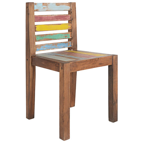 Dining Chairs 6 Pcs Solid Reclaimed Wood