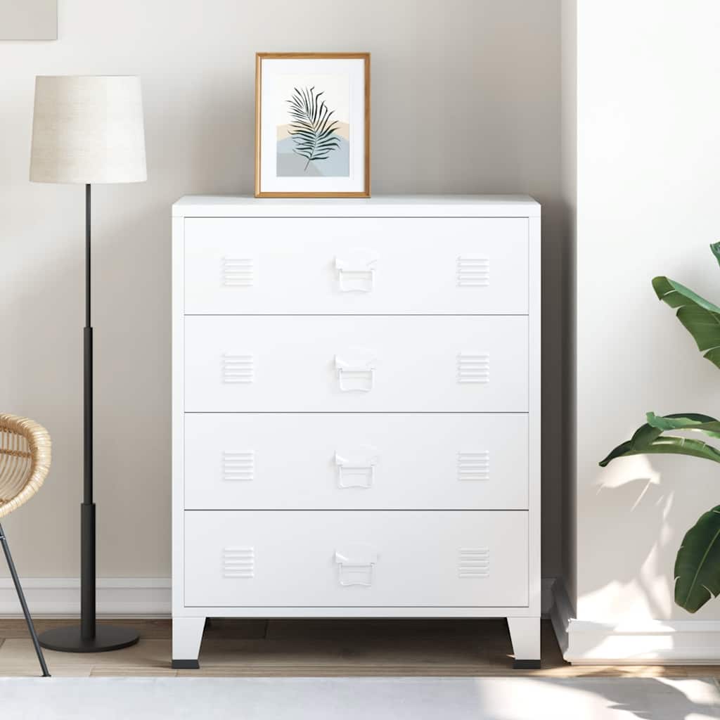 Industrial Drawer Cabinet 78X40X93 Cm Metal