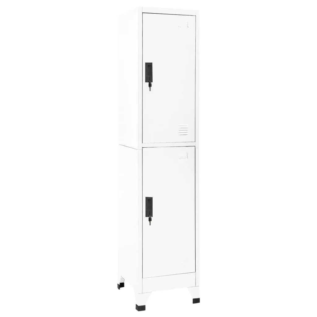 Locker Cabinet With 2 Compartments 38X45X180 Cm