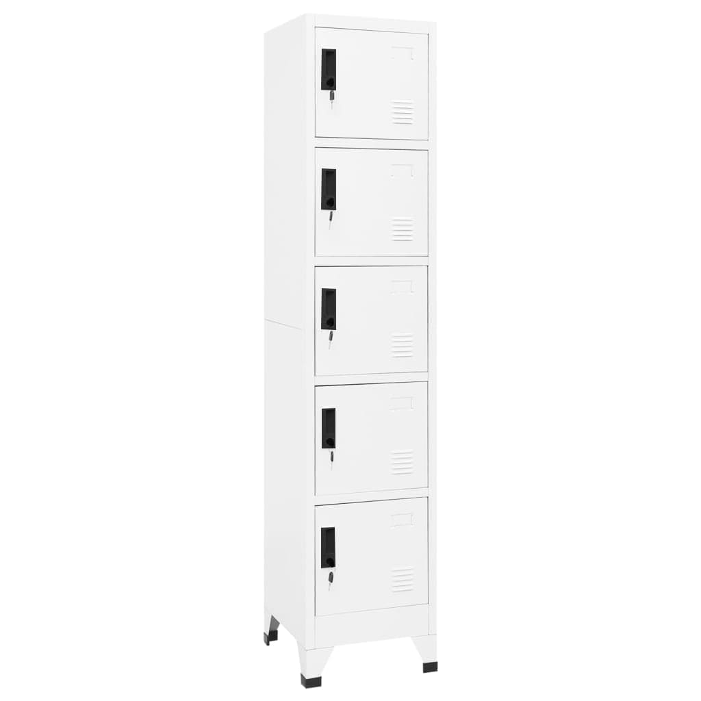 Locker Cabinet With 2 Compartments 38X45X180 Cm