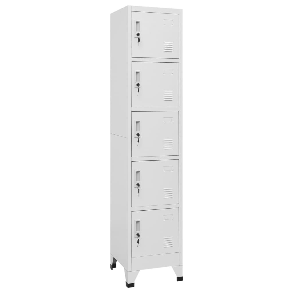 Locker Cabinet With 2 Compartments 38X45X180 Cm