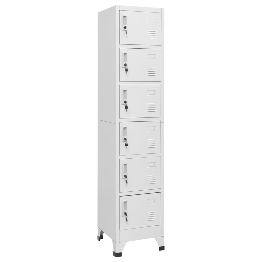 Locker Cabinet With 2 Compartments 38X45X180 Cm