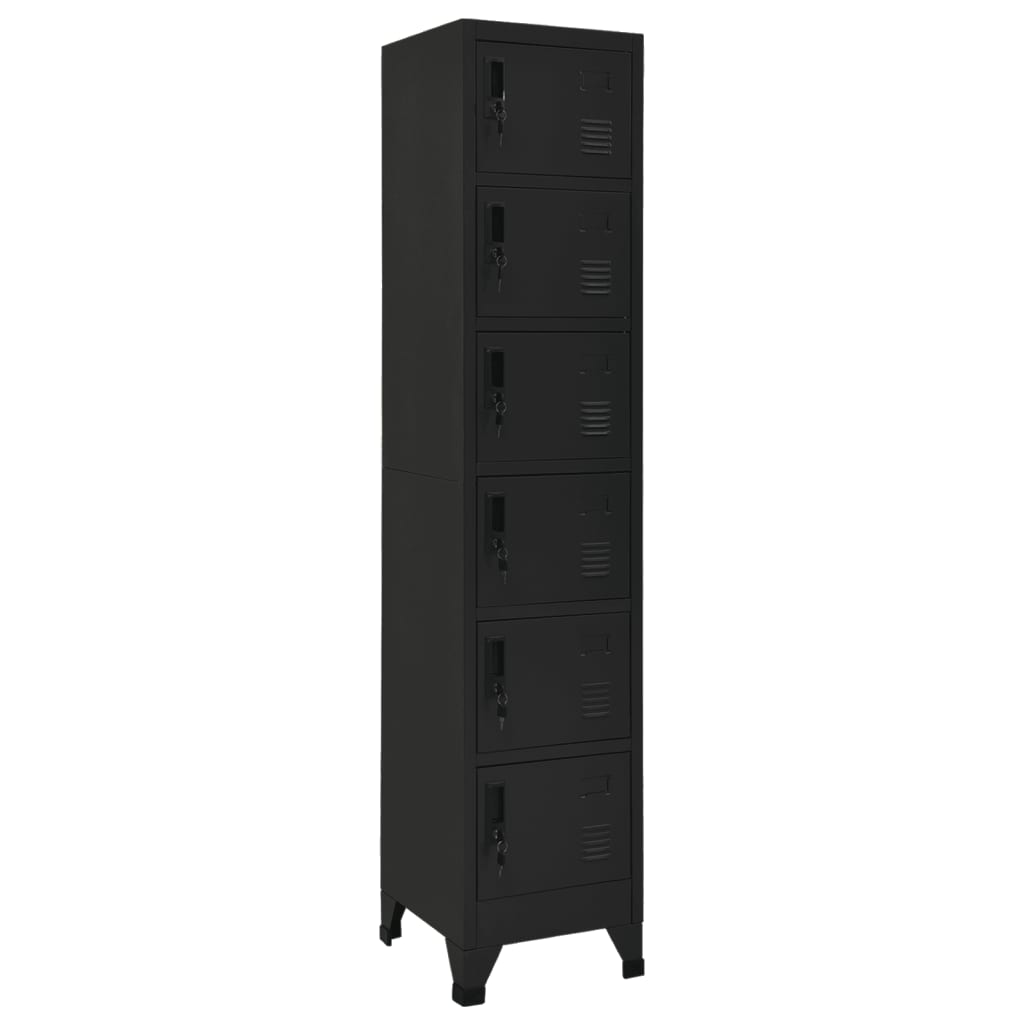 Locker Cabinet With 2 Compartments 38X45X180 Cm