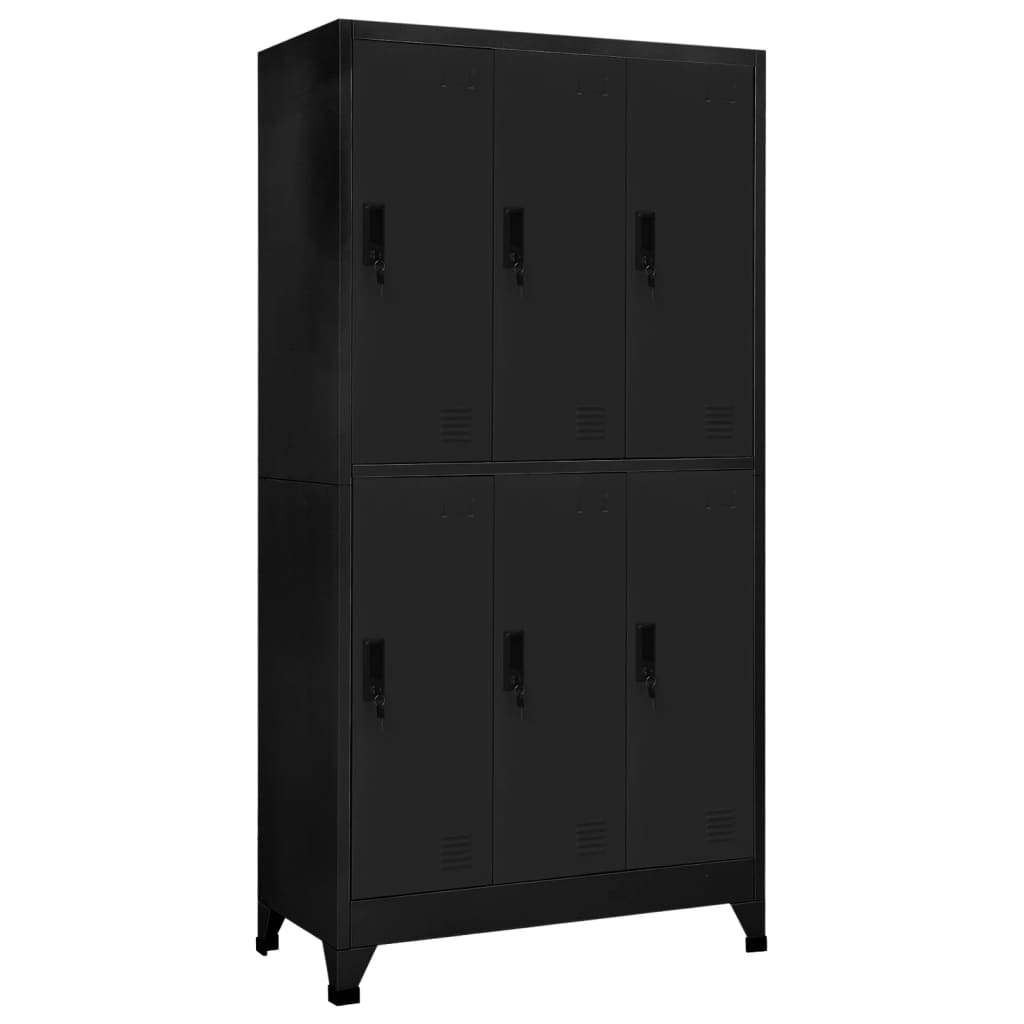 Locker Cabinet 90X40X180 Cm Steel