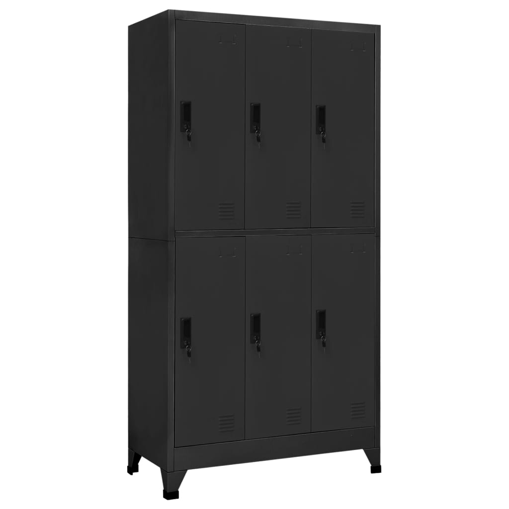 Locker Cabinet 90X40X180 Cm Steel