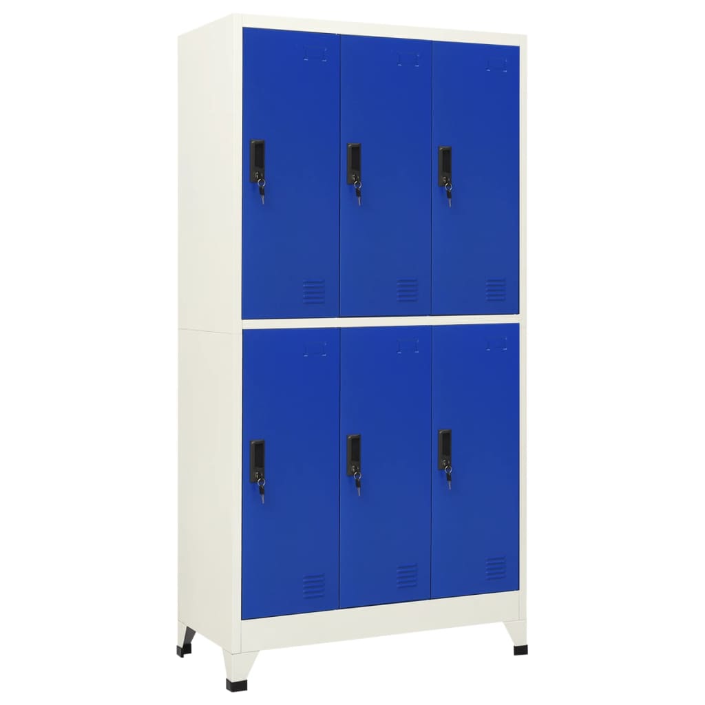 Locker Cabinet 90X40X180 Cm Steel