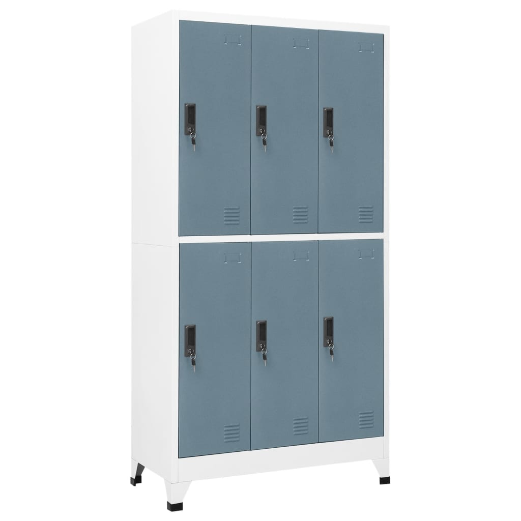 Locker Cabinet 90X40X180 Cm Steel