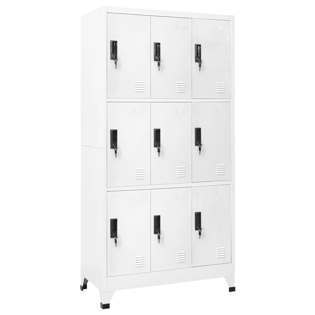 Locker Cabinet 90X40X180 Cm Steel