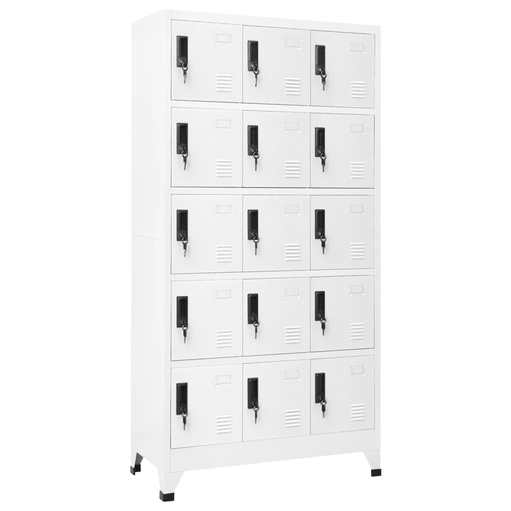 Locker Cabinet 90X40X180 Cm Steel