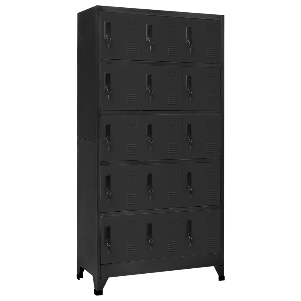 Locker Cabinet 90X40X180 Cm Steel