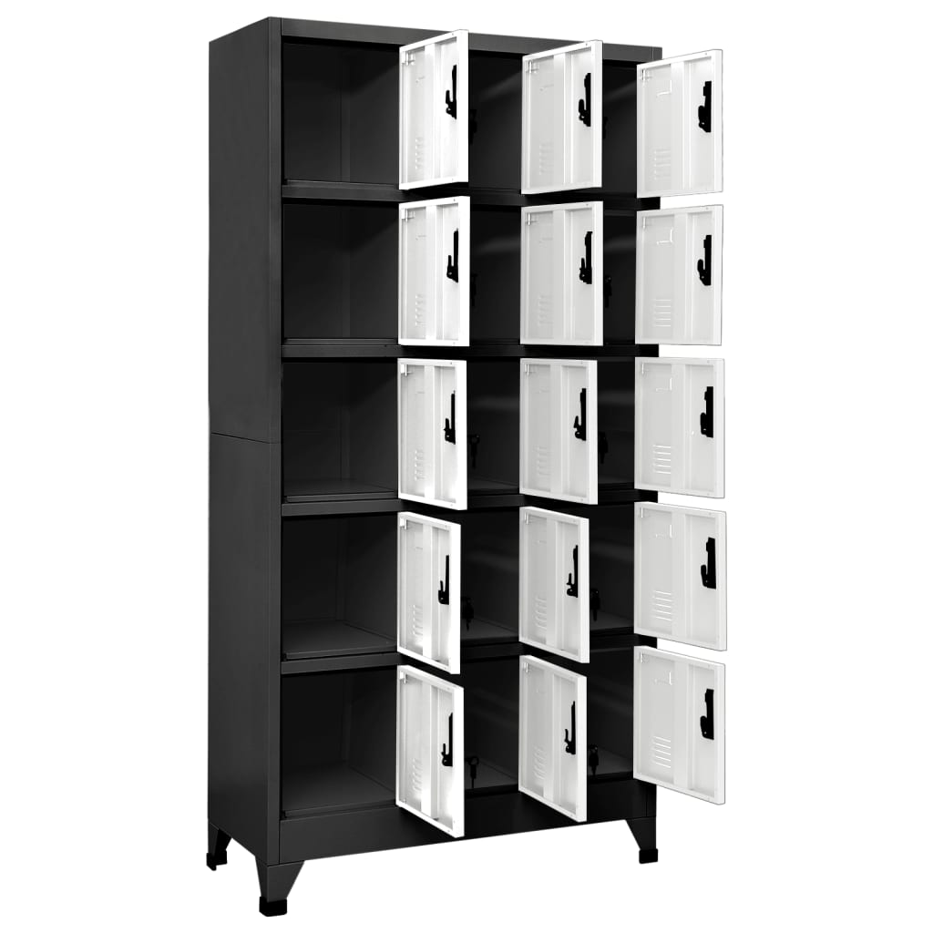 Locker Cabinet 90X40X180 Cm Steel