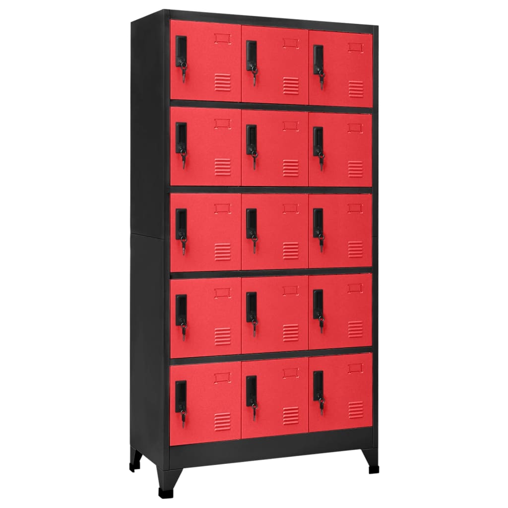 Locker Cabinet 90X40X180 Cm Steel
