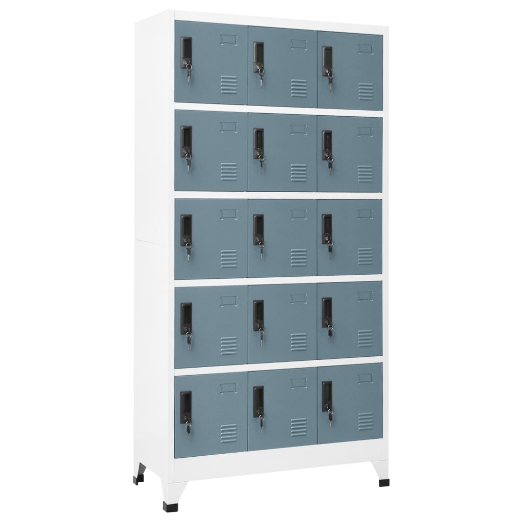 Locker Cabinet 90X40X180 Cm Steel