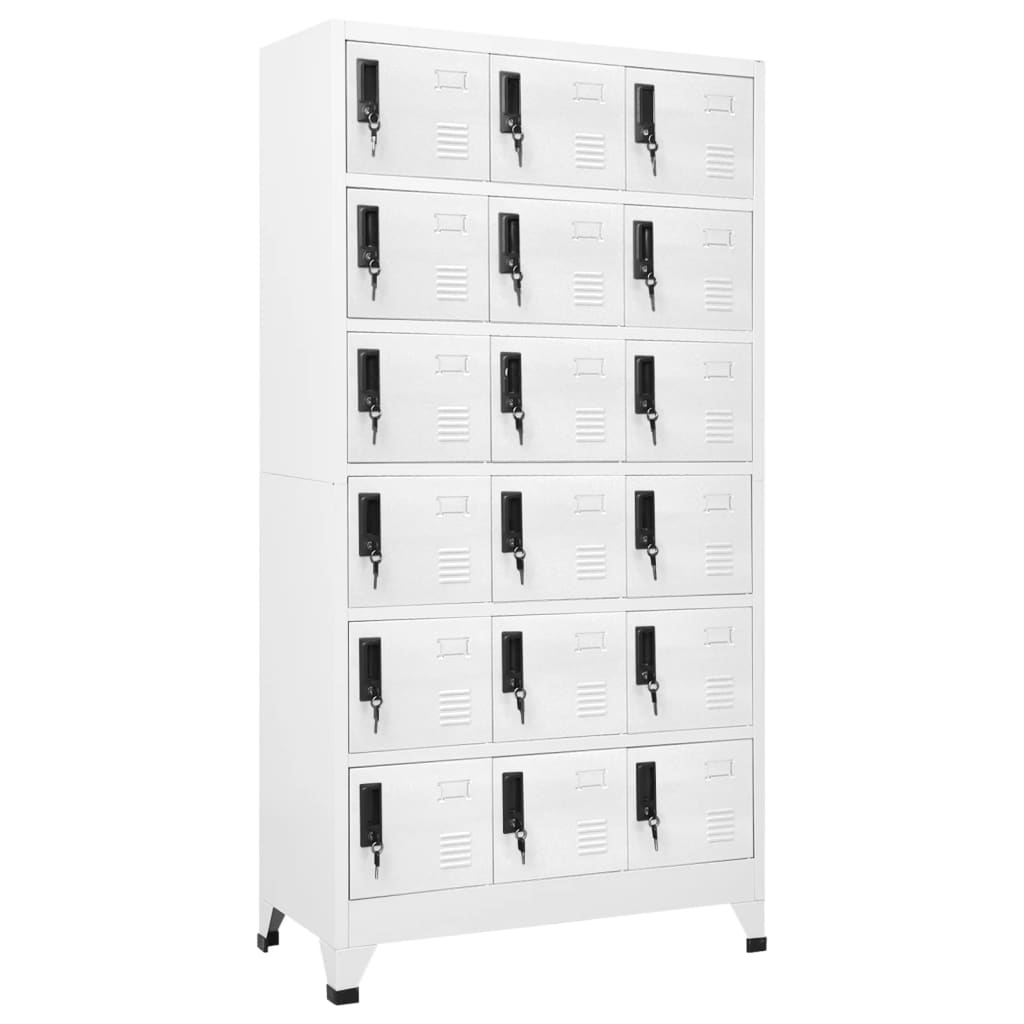 Locker Cabinet 90X40X180 Cm Steel