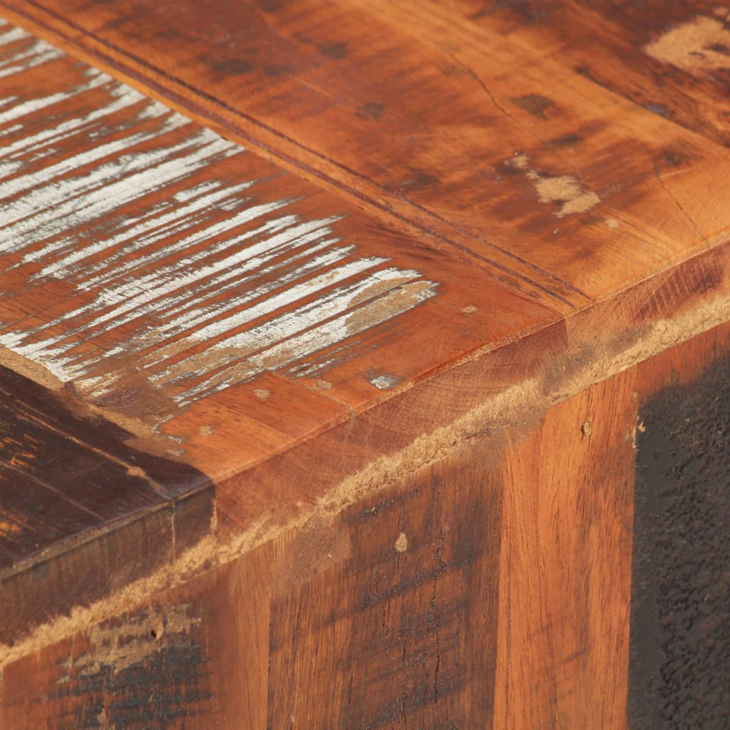 Tv Cabinet 110X30X40 Cm Solid Wood Reclaimed