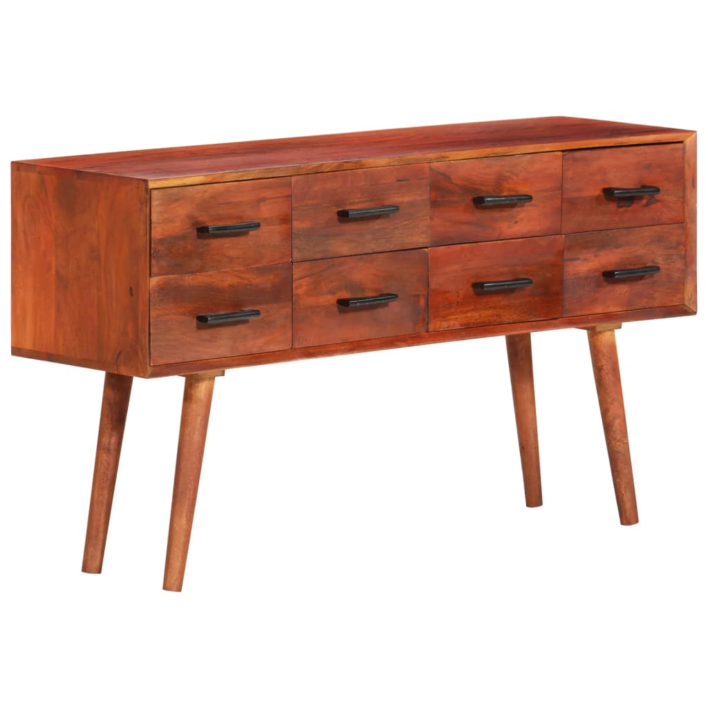 Sideboard 110X30X59 Cm Solid Wood Mango