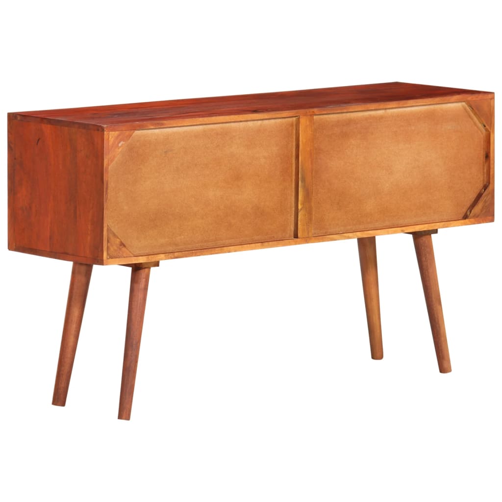 Sideboard 110X30X59 Cm Solid Wood Mango