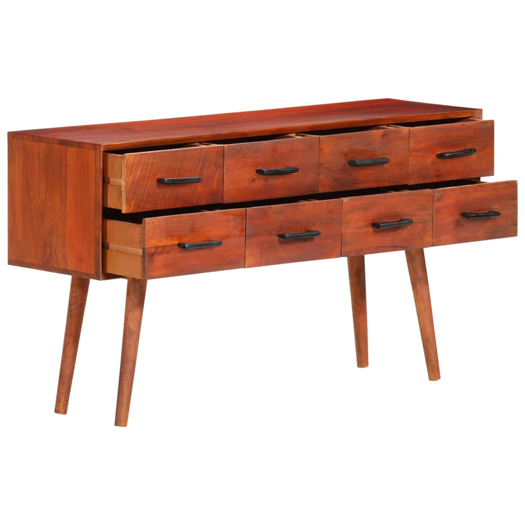 Sideboard 110X30X59 Cm Solid Wood Mango