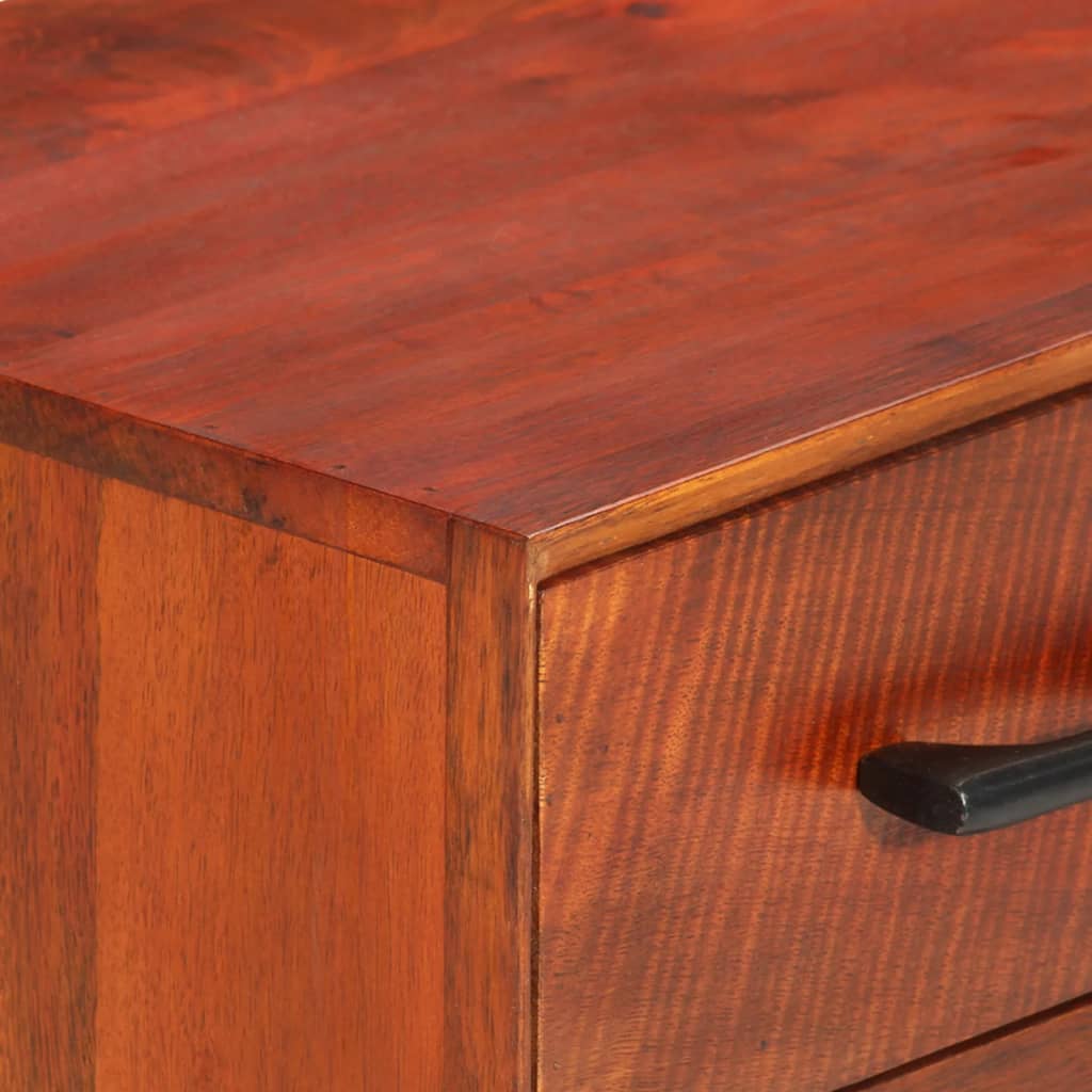 Sideboard 110X30X59 Cm Solid Wood Mango