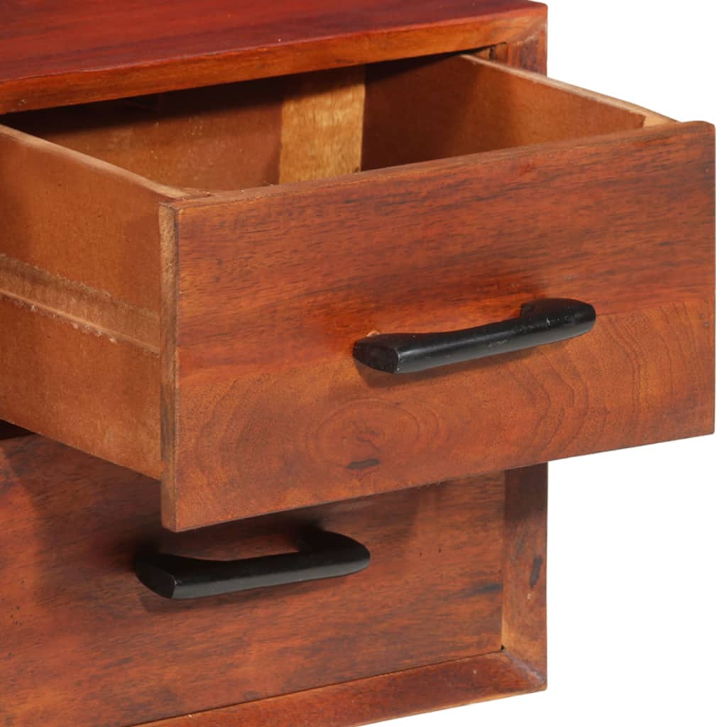 Sideboard 110X30X59 Cm Solid Wood Mango