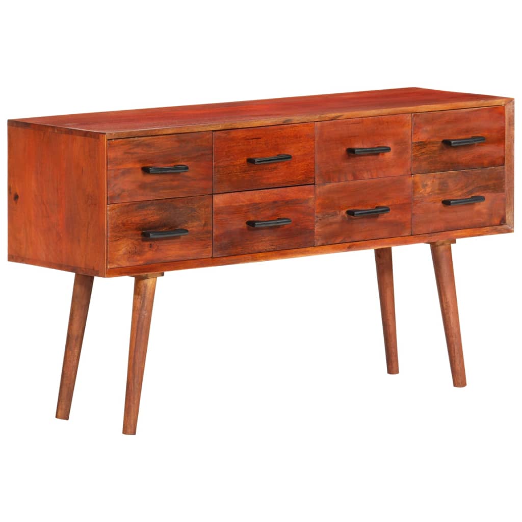 Sideboard 110X30X59 Cm Solid Wood Mango