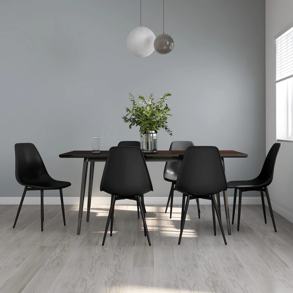 Dining Chairs 6 Pcs Pp