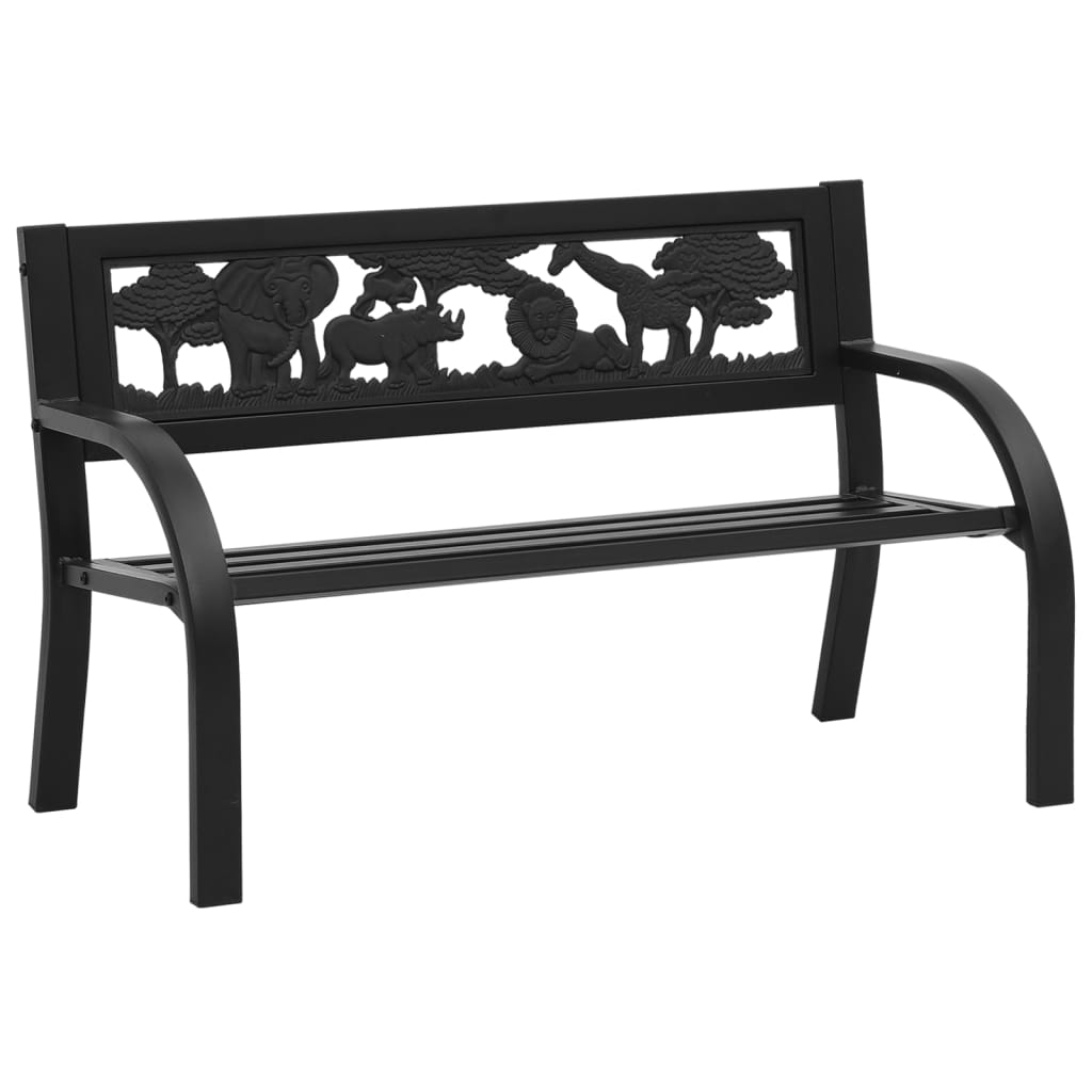 Children Garden Bench 86 Cm Steel