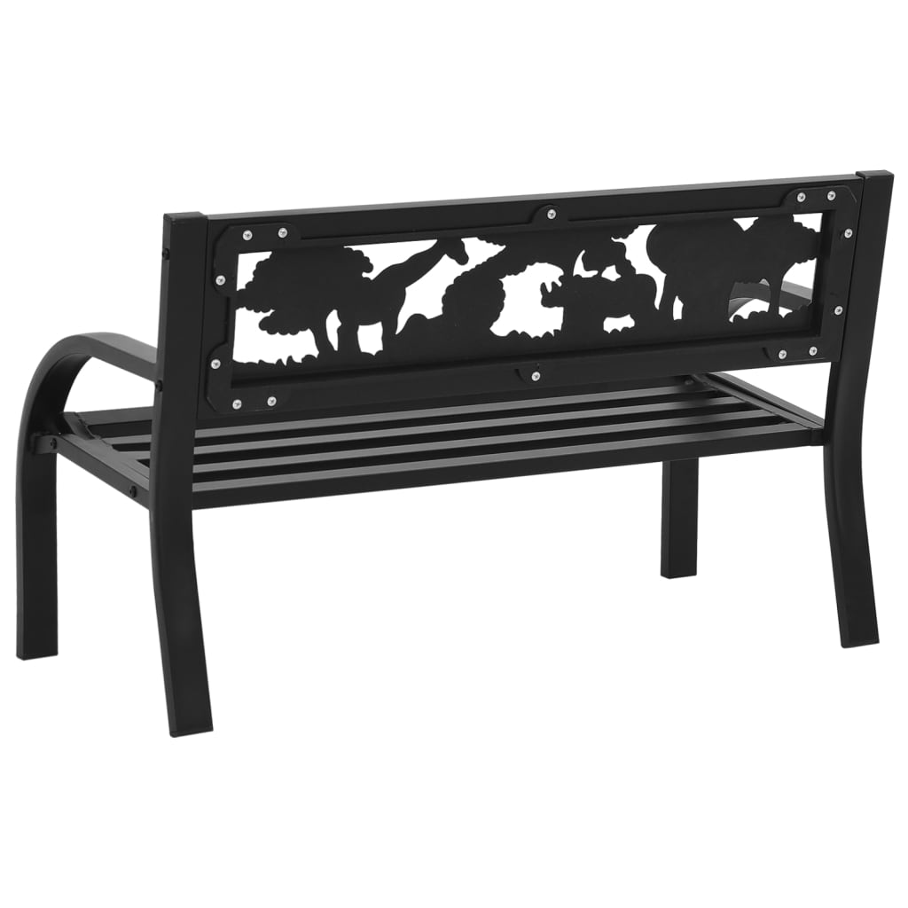 Children Garden Bench 86 Cm Steel