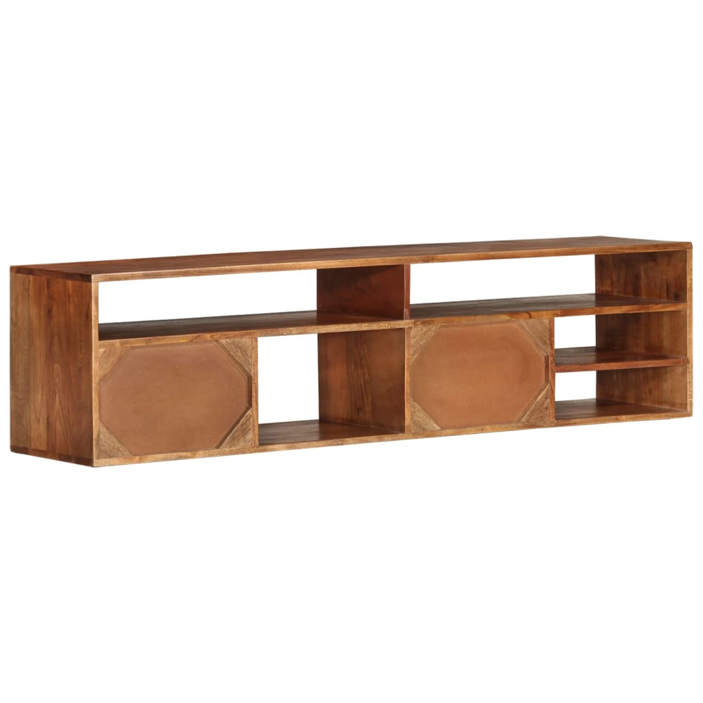 Tv Cabinet 140X30X Solid Acacia Wood