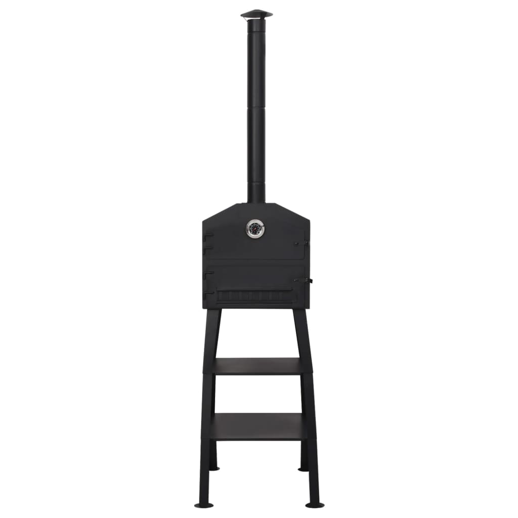 Outdoor Pizza Oven Charcoal Fired With 2 Fireclay Stones