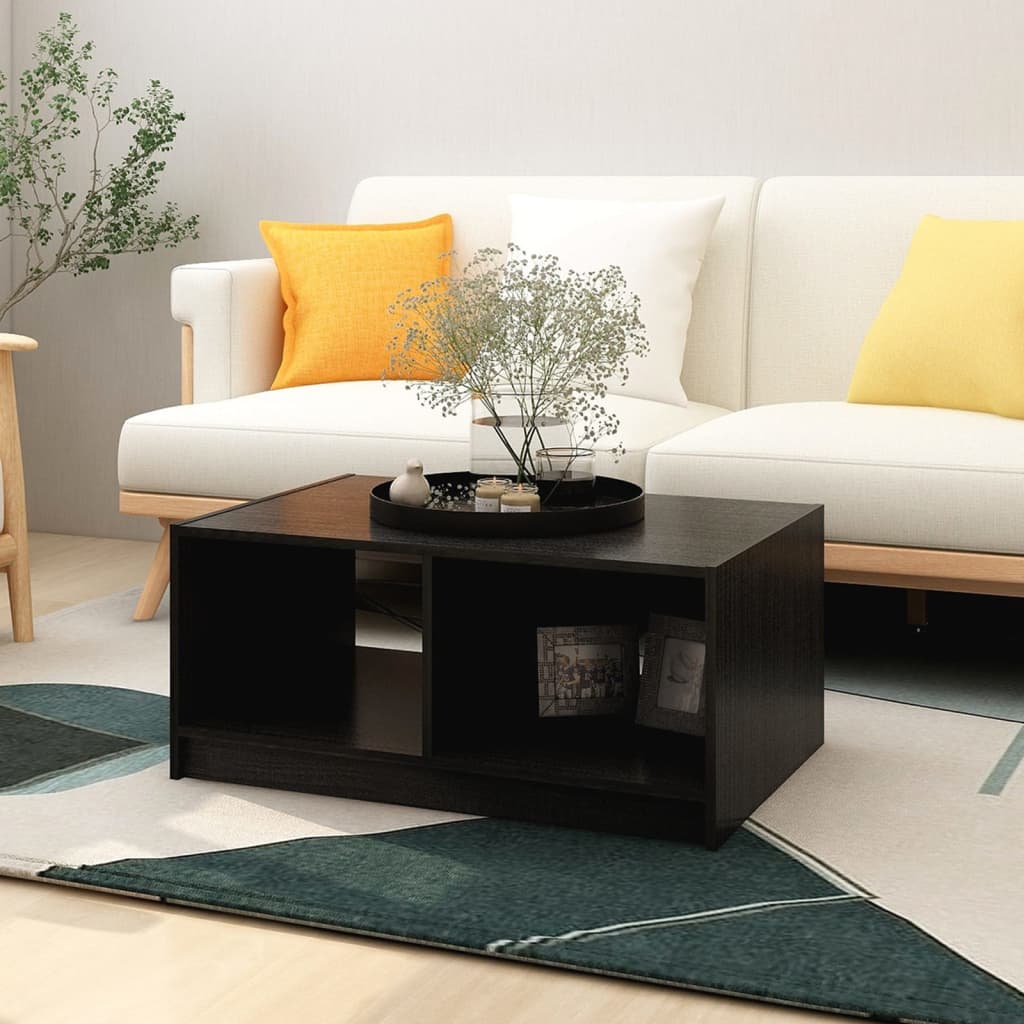 Coffee Table 75X50X33.5 Cm Solid Pinewood