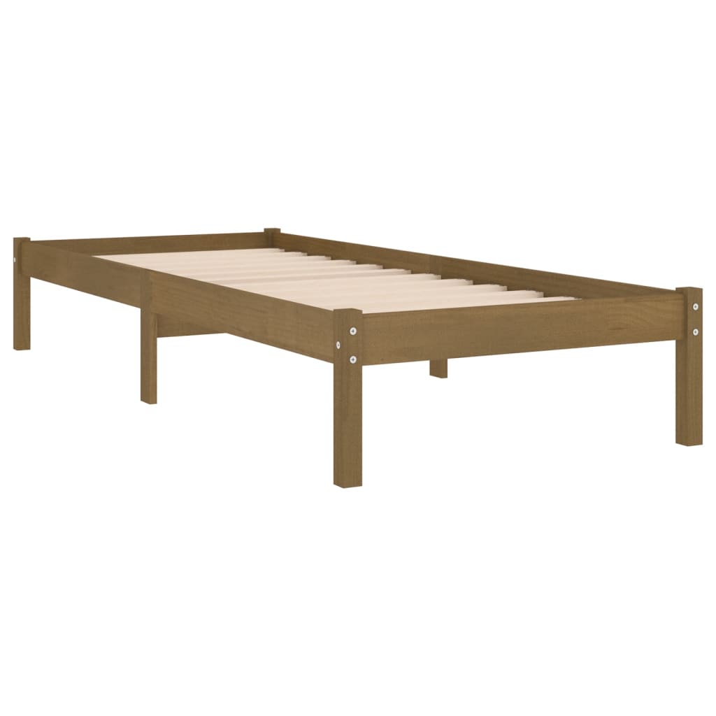 810005 Bed Frame Without Mattress Solid Wood