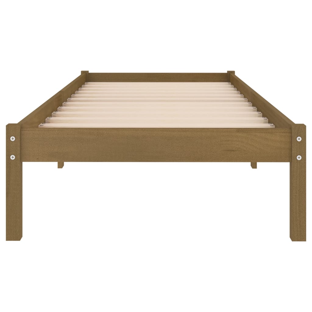 810005 Bed Frame Without Mattress Solid Wood