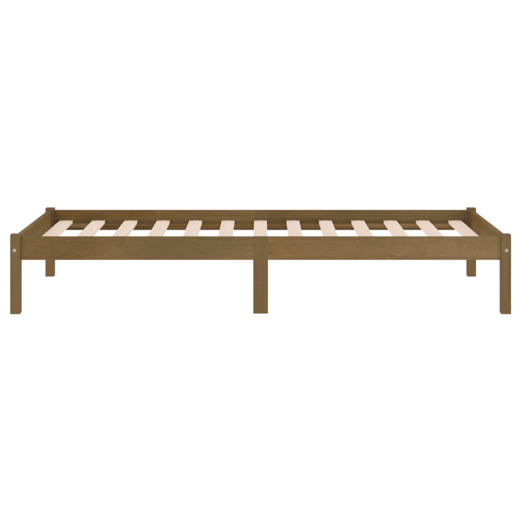 810005 Bed Frame Without Mattress Solid Wood