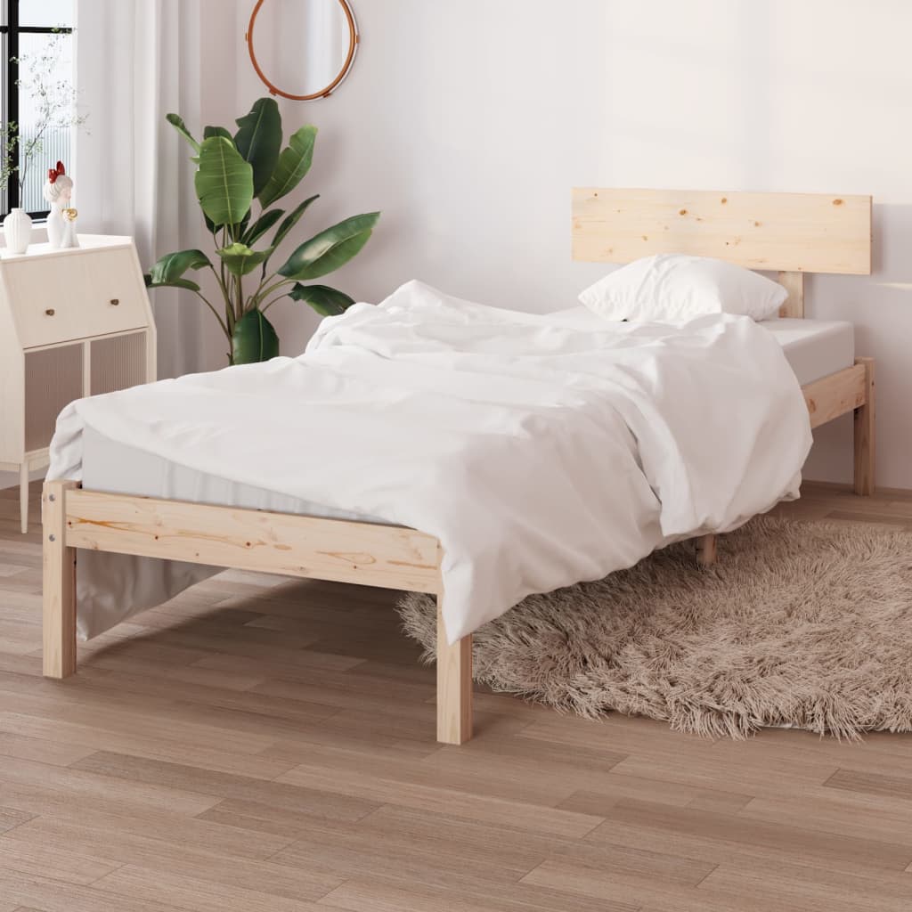 Bed Frame Without Mattress Solid Wood
