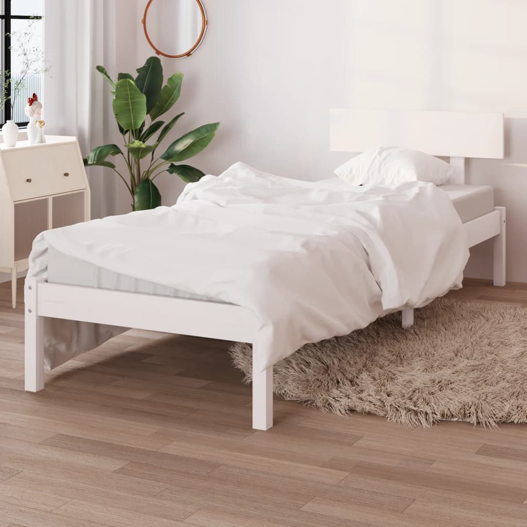 Bed Frame Without Mattress Solid Wood