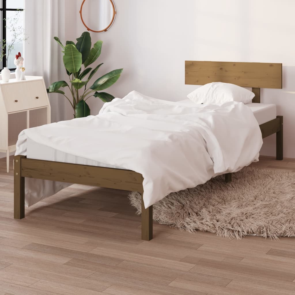 Bed Frame Without Mattress Solid Wood