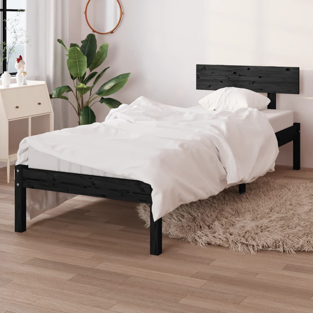 Bed Frame Without Mattress Solid Wood