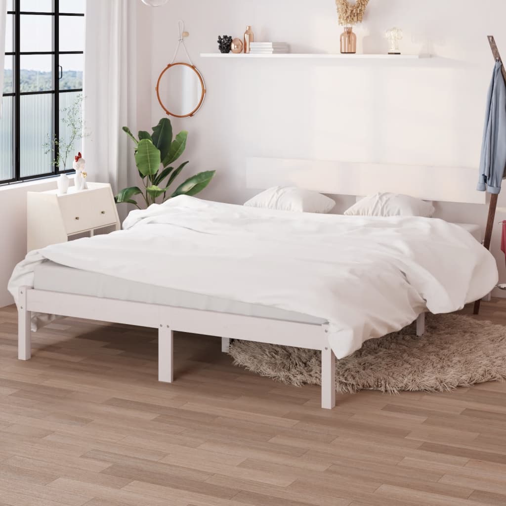 Bed Frame Without Mattress Solid Wood