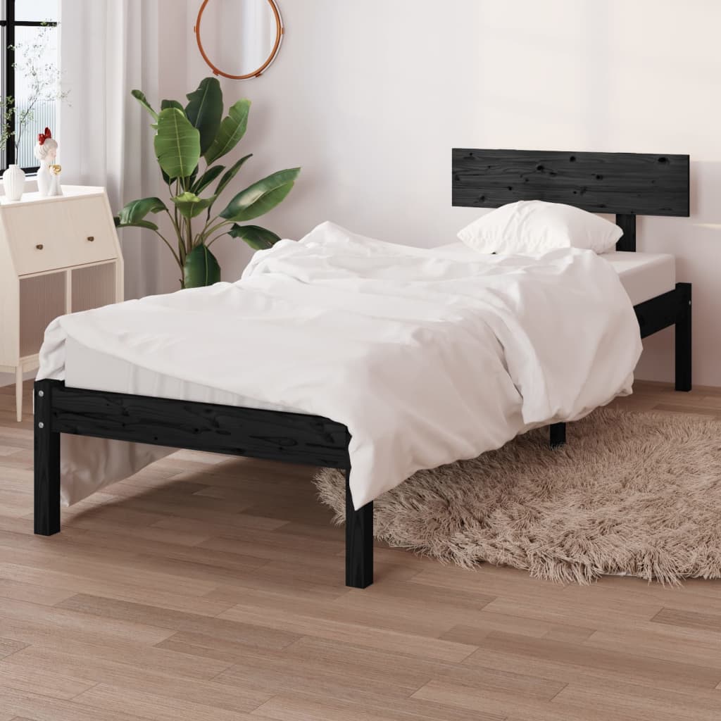 Bed Frame Without Mattress Solid Wood