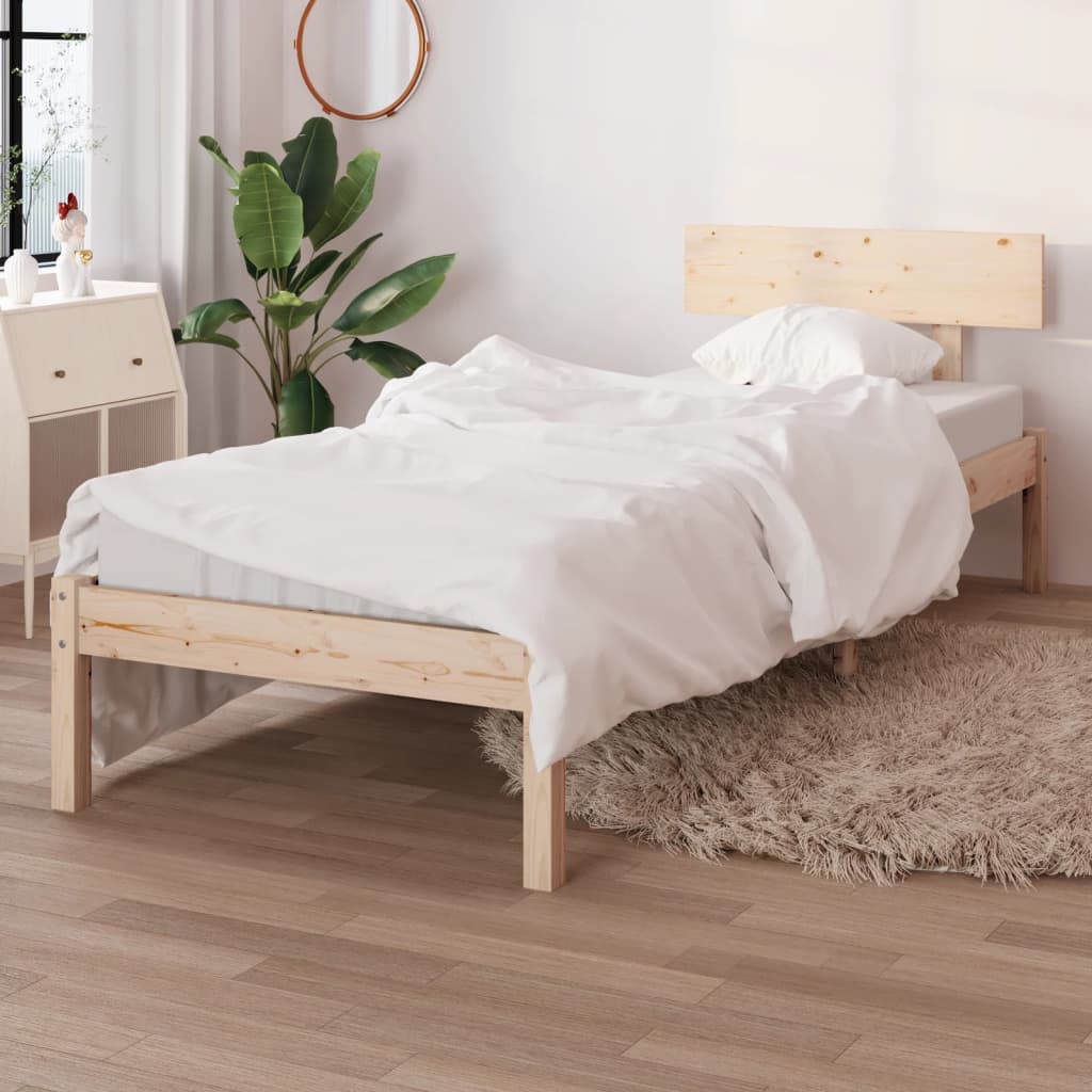Bed Frame Without Mattress Solid Wood