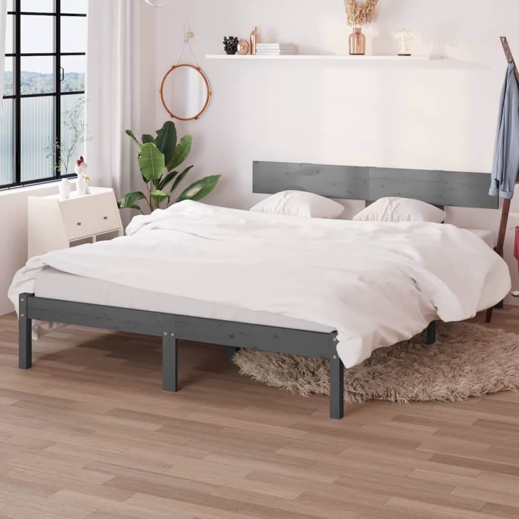 Bed Frame Without Mattress Solid Wood