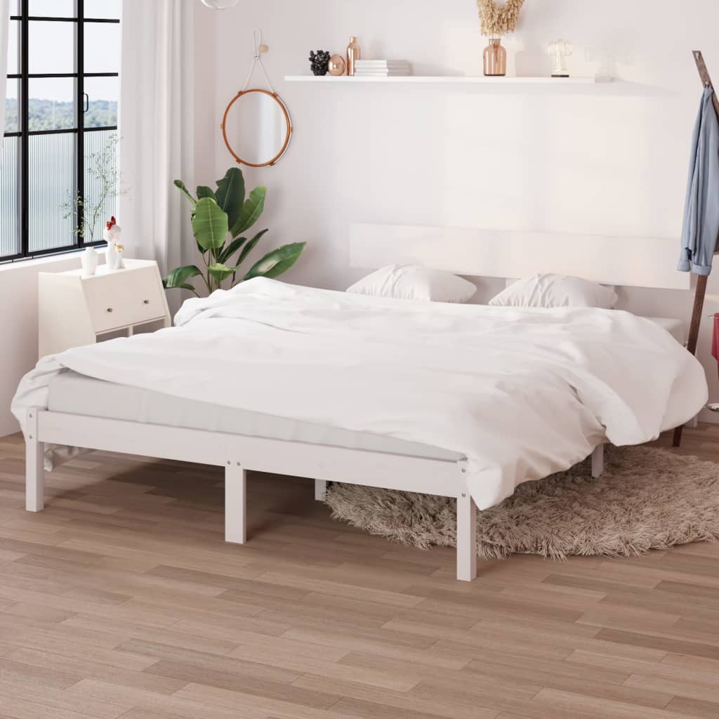 Bed Frame Without Mattress Solid Wood